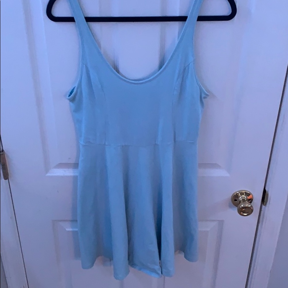 Hollister Light Blue Skater Dress